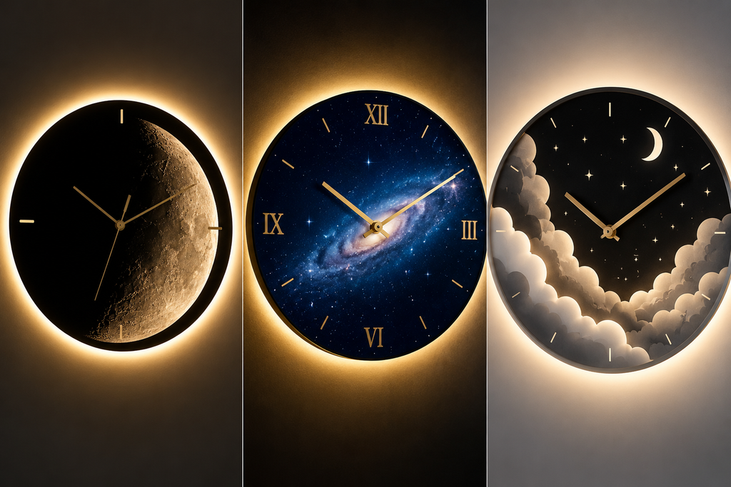 Fancy clock light