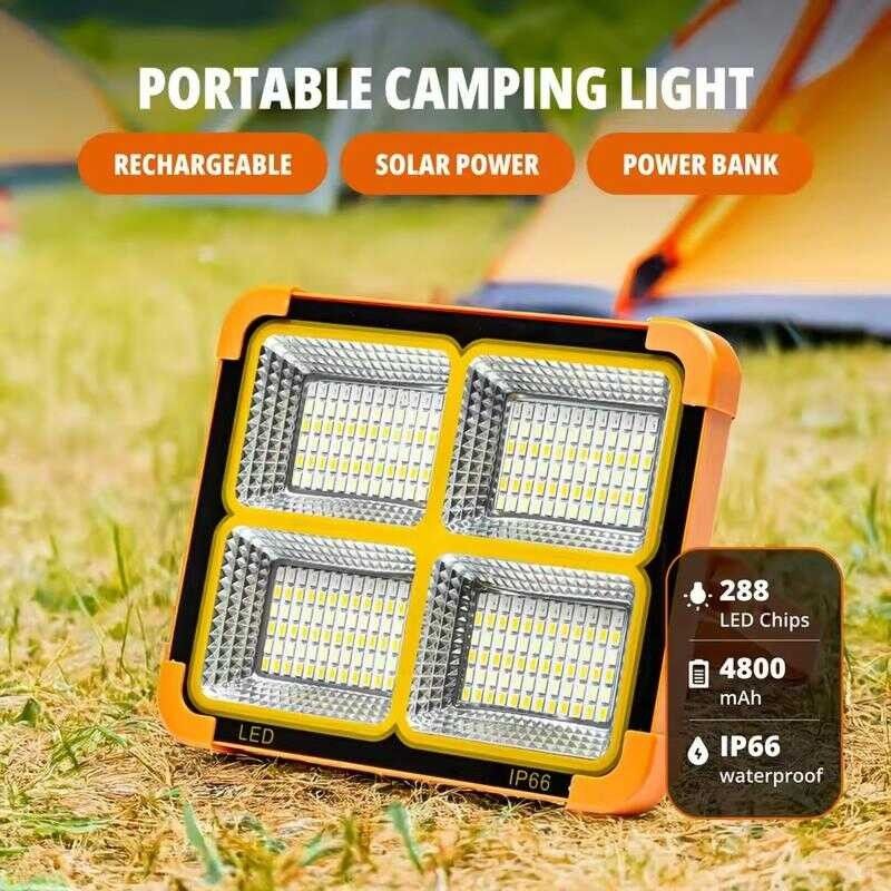 Portable Rechargeable LED Flood Light – High Brightness IP66 Waterproof Work Light