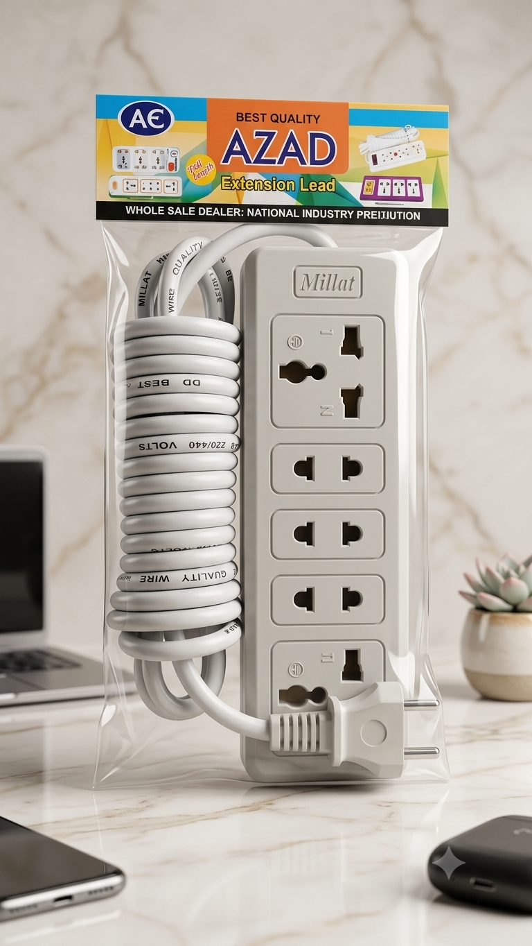 Razatrader Model 206 Multi Socket Extension Board.