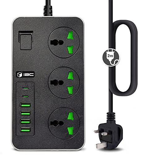 Power Link Extension Box – Multi Socket Power Strip with Long Copper Wire