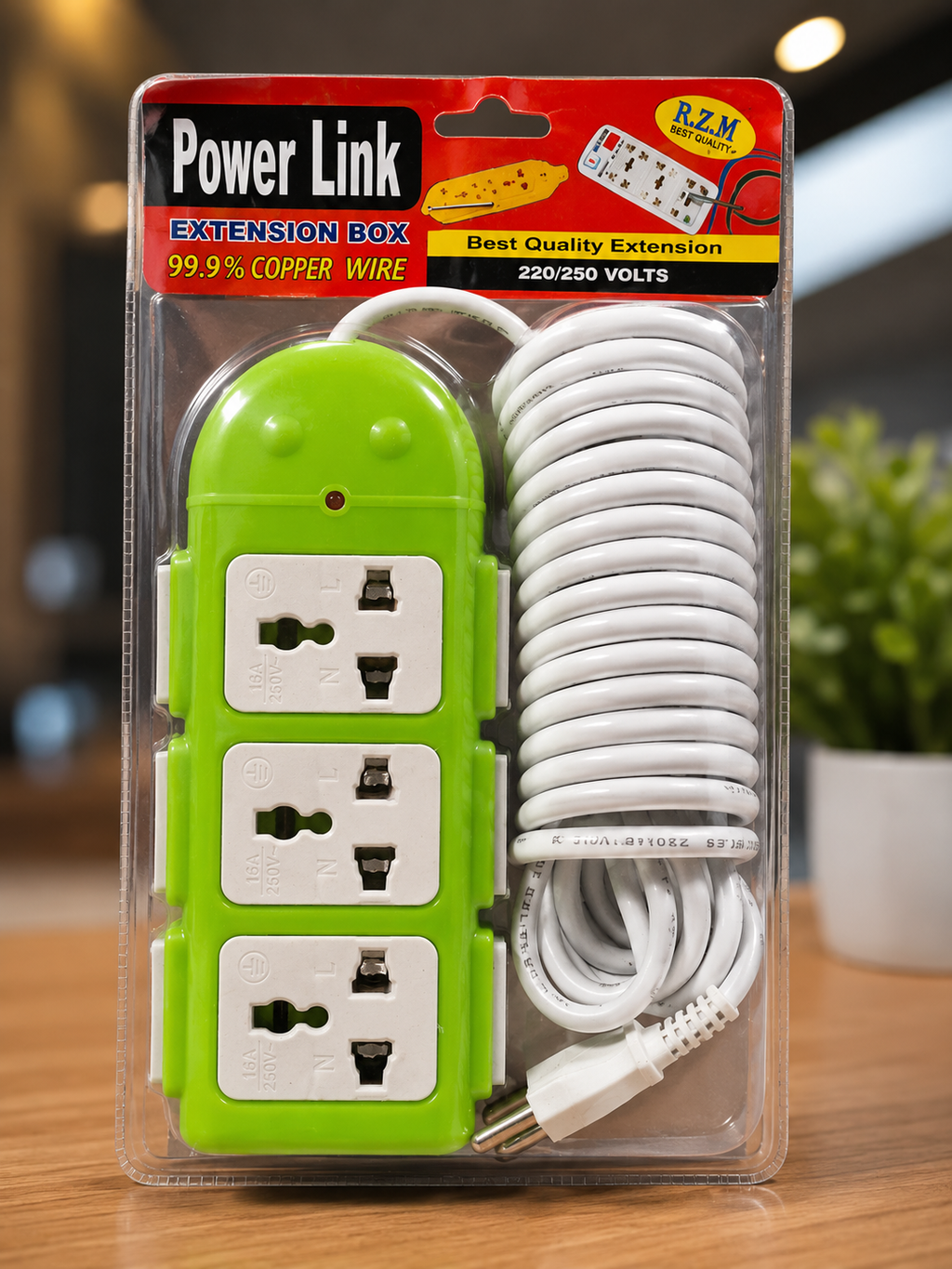 Multi Universal Sockets copper wair Extension Board