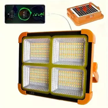Portable Rechargeable LED Flood Light – High Brightness IP66 Waterproof Work Light