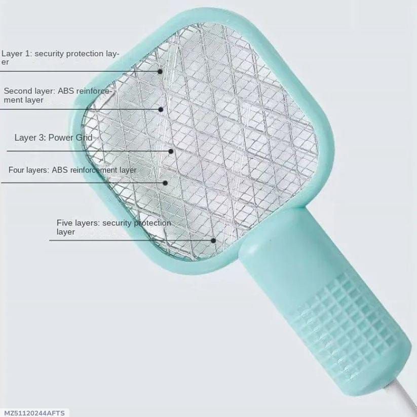 Electric Mosquito Killer Racket – Rechargeable Insect Zapper